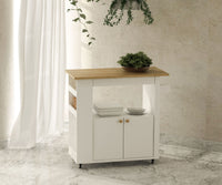 Anderson Teak Aston 33.5" Kitchen Cart