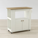 Anderson Teak Aston 33.5" Kitchen Cart