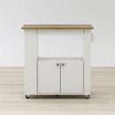 Anderson Teak Aston 33.5" Kitchen Cart