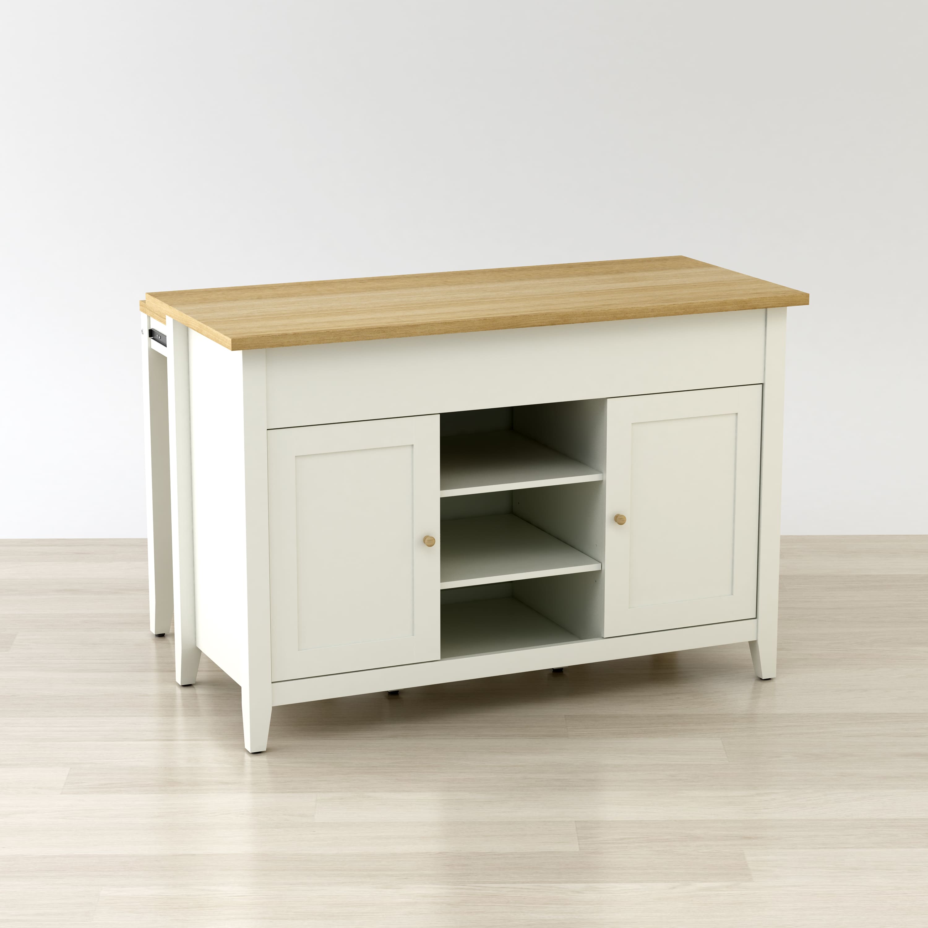 Anderson Teak Delphi 53" Kitchen Island Cabinet