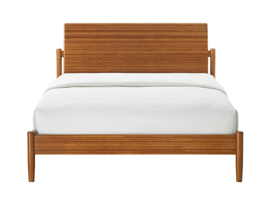 Greenington Monterey Queen Platform Bed Amber / Wheat