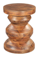 Zuo Modern Kerala Side Table in Walnut