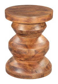 Zuo Modern Kerala Side Table in Walnut