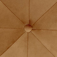 Sunpan Esti Ottoman in Gold Sky-Abbington Navy / Polo Club Stone-Bravo Metal