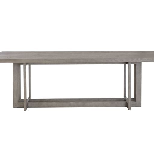 Sunpan Disera Dining Table 96'' in Ash Grey / Dark Brown / Natural