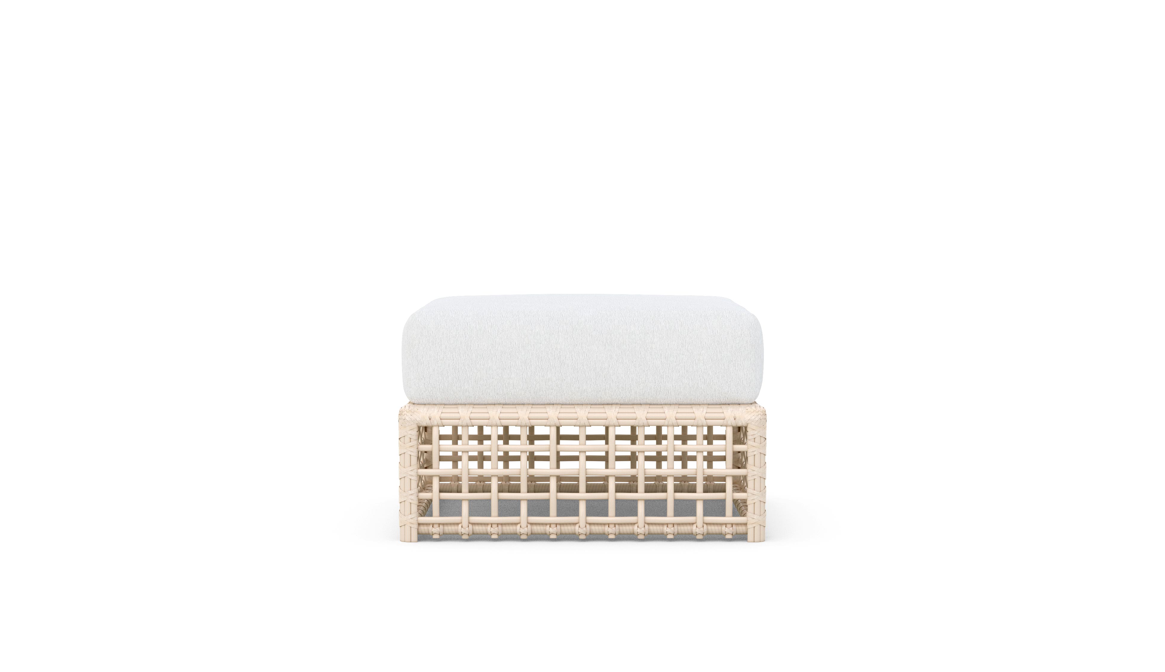 Azzurro Living Kiawah Ottoman