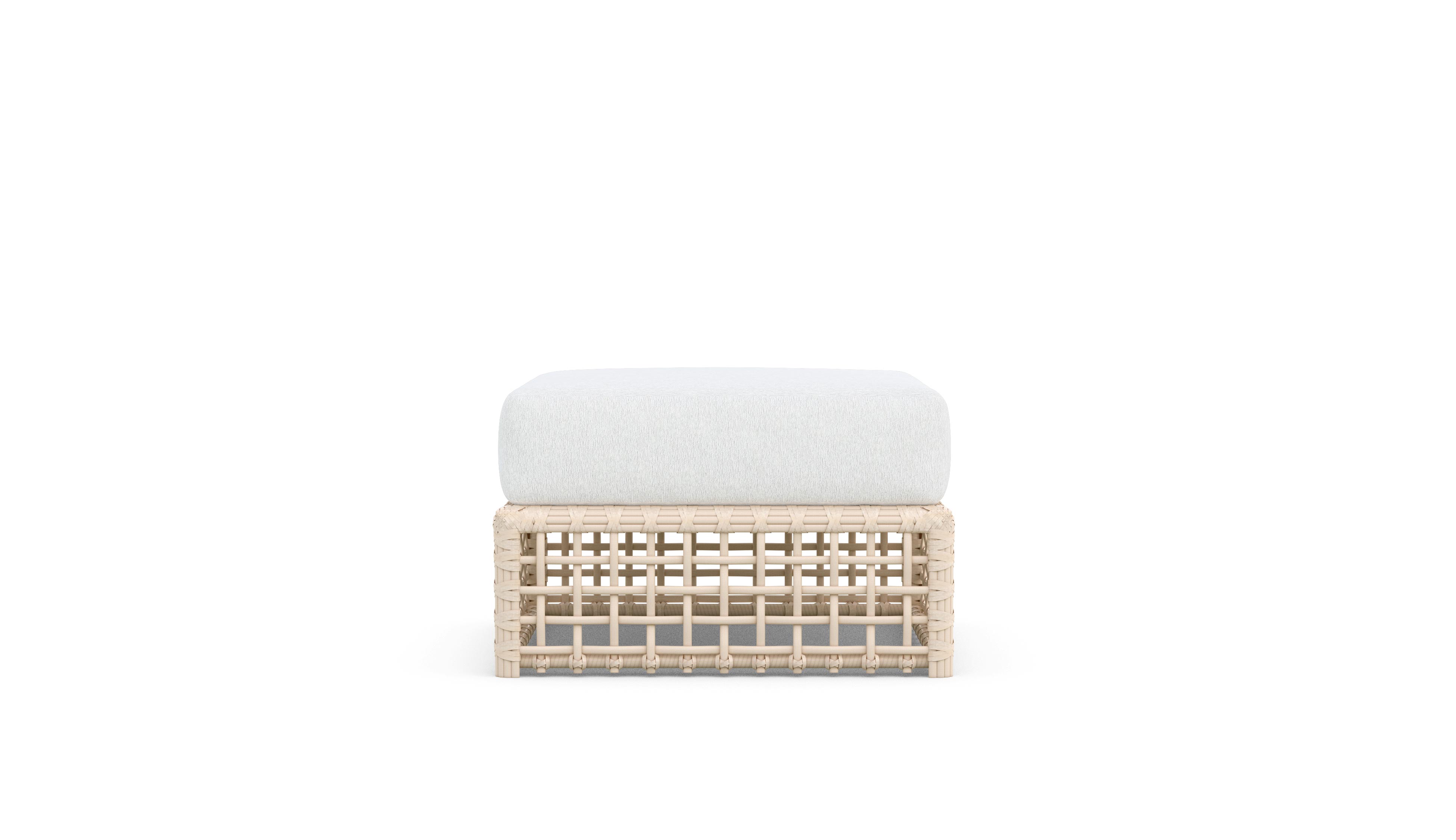 Azzurro Living Kiawah Ottoman