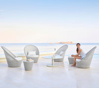 Cane-Line Kingston Sunchair with Wheels