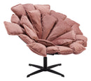 Zuo Modern Kipas Accent Chair in Pink