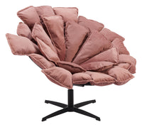 Zuo Modern Kipas Accent Chair in Pink