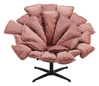 Zuo Modern Kipas Accent Chair in Pink