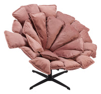Zuo Modern Kipas Accent Chair in Pink