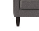 Sunpan Karmelo Armchair Cognac/Vintage Charcoal Leather