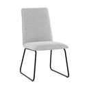 Sunpan Huxley Dining Chair in Belfast Heather Grey / Dawn Grey