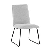 Sunpan Huxley Dining Chair in Belfast Heather Grey / Dawn Grey