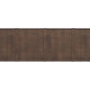 Sunpan Elon Bench - Vintage Cognac / Suede Light Tan Leather