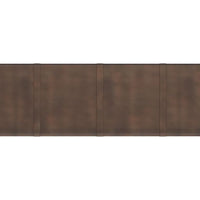 Sunpan Elon Bench - Vintage Cognac / Suede Light Tan Leather