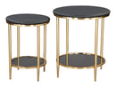 Zuo Modern Koper Coffee Table Set Black