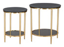 Zuo Modern Koper Coffee Table Set Black