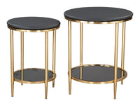 Zuo Modern Koper Coffee Table Set Black