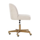 Sunpan Kenna Office Chair in Belfast Navy / Belfast Oatmeal