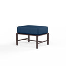 Sunset West La Jolla Aluminum Ottoman with Cushion