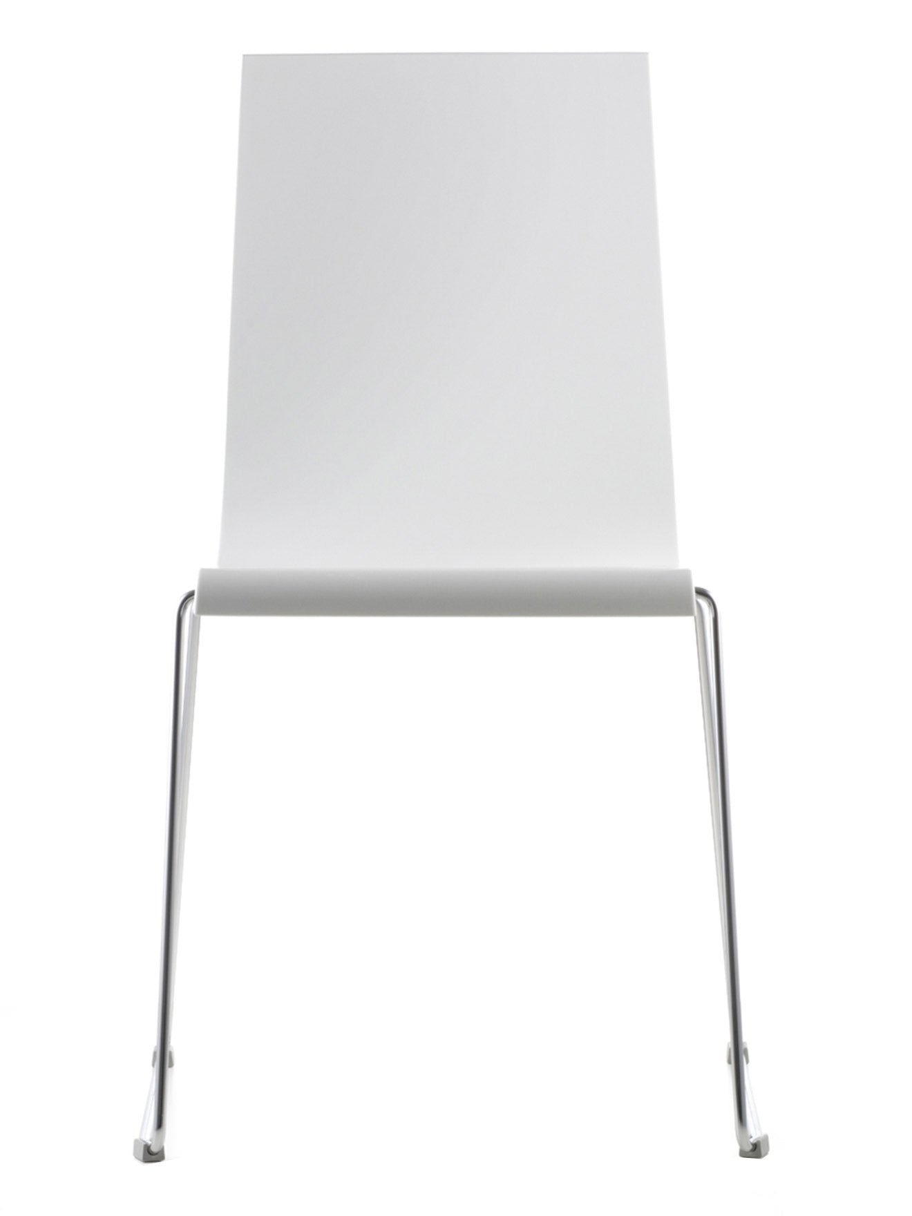 Florida Seating Technopolymer With Chromed Steel Tube Frame Chair - KUADRA-S