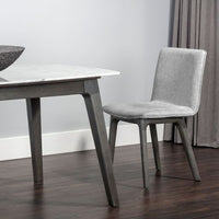 Sunpan Keldon Dining Chair - Belfast Heather Grey - Set of Two