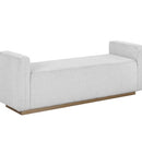 Sunpan Odette Bench - Ernst Silverstone / Maven Black