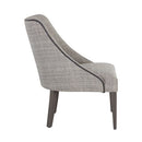 Sunpan Ragona Lounge Chair Grey Oak-Naya Check Black / Light Grey Oak-Naya Check Light Grey