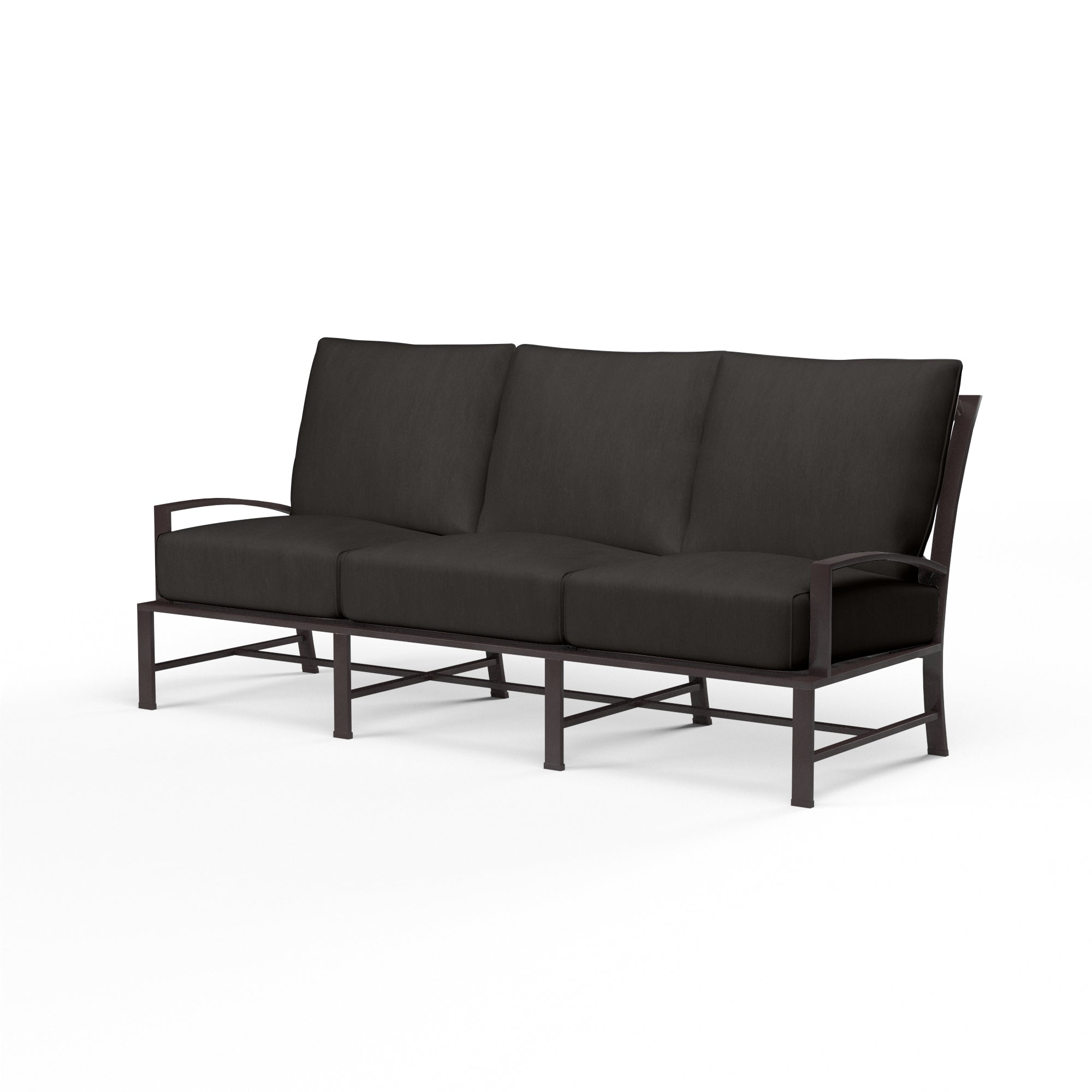 Sunset West La Jolla Aluminum Sofa with Cushion