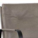 Sunpan Sterling Lounge Chair Missouri Mahogany Leather / Missouri Stone Leather