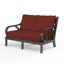 Sunset West Monterey Aluminum Loveseat with Cushion
