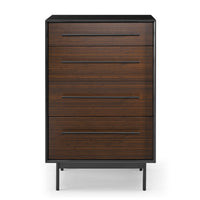 Greenington Park Avenue 4 Drawer High Chest Ruby