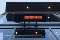 Schwank Patio Heaters Supreme 2312 Marine Grade S/S with Black Finish - 25,000 BTU/HR - LP/NG
