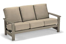 Telescope Casual Leeward Marine Grade Polymer Deep Cushion Three-Seat Sofa With Marine Grade Polymer Arms