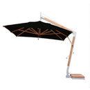 Bambrella Levante 3.0 x 4.0m (10 x 13) Rectangle Side Wind Bamboo Cantilever Umbrella