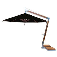 Bambrella Levante 3.5m Round Side Wind Bamboo Umbrella
