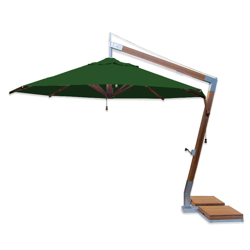 Bambrella Levante 3.5m Round Side Wind Bamboo Umbrella
