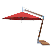 Bambrella Levante 3.5m Round Side Wind Bamboo Umbrella