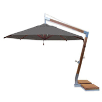 Bambrella Levante 3.5m Round Side Wind Bamboo Umbrella