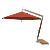 Bambrella Levante 3.5m Round Side Wind Bamboo Umbrella