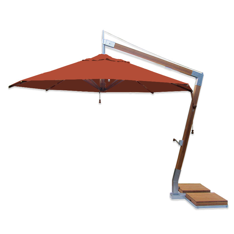Bambrella Levante 3.5m Round Side Wind Bamboo Umbrella