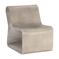 Sunpan Odyssey Lounge Chair Grey / White