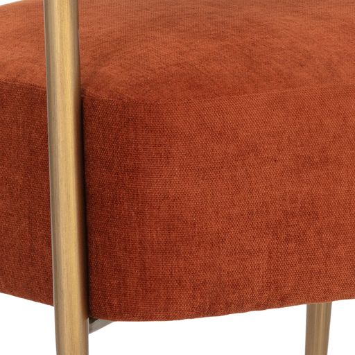 Sunpan Maestro Lounge Chair Danny Navy / Danny Rust / Dove Cream