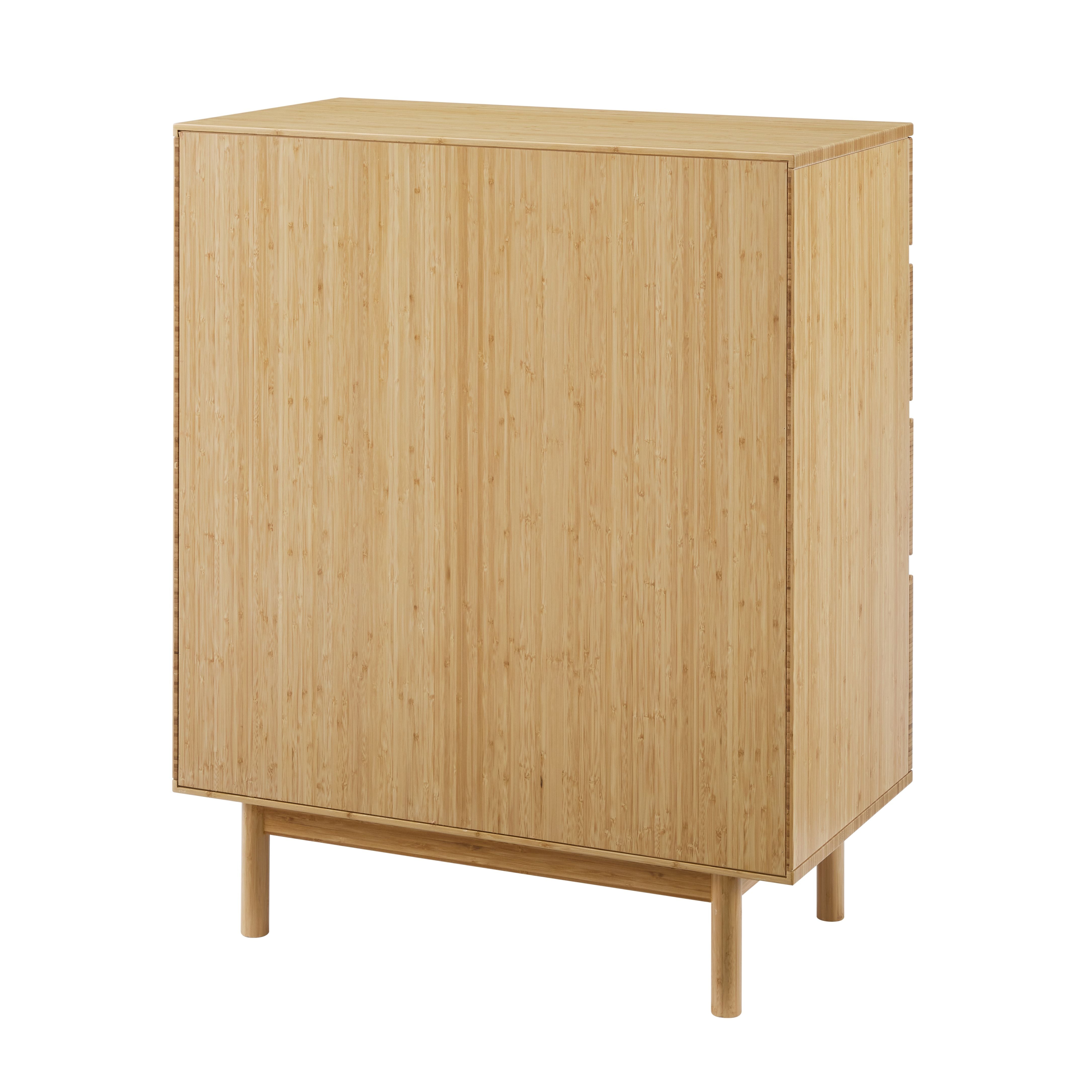Greenington Monterey 4 Drawer High Chest, Wheat