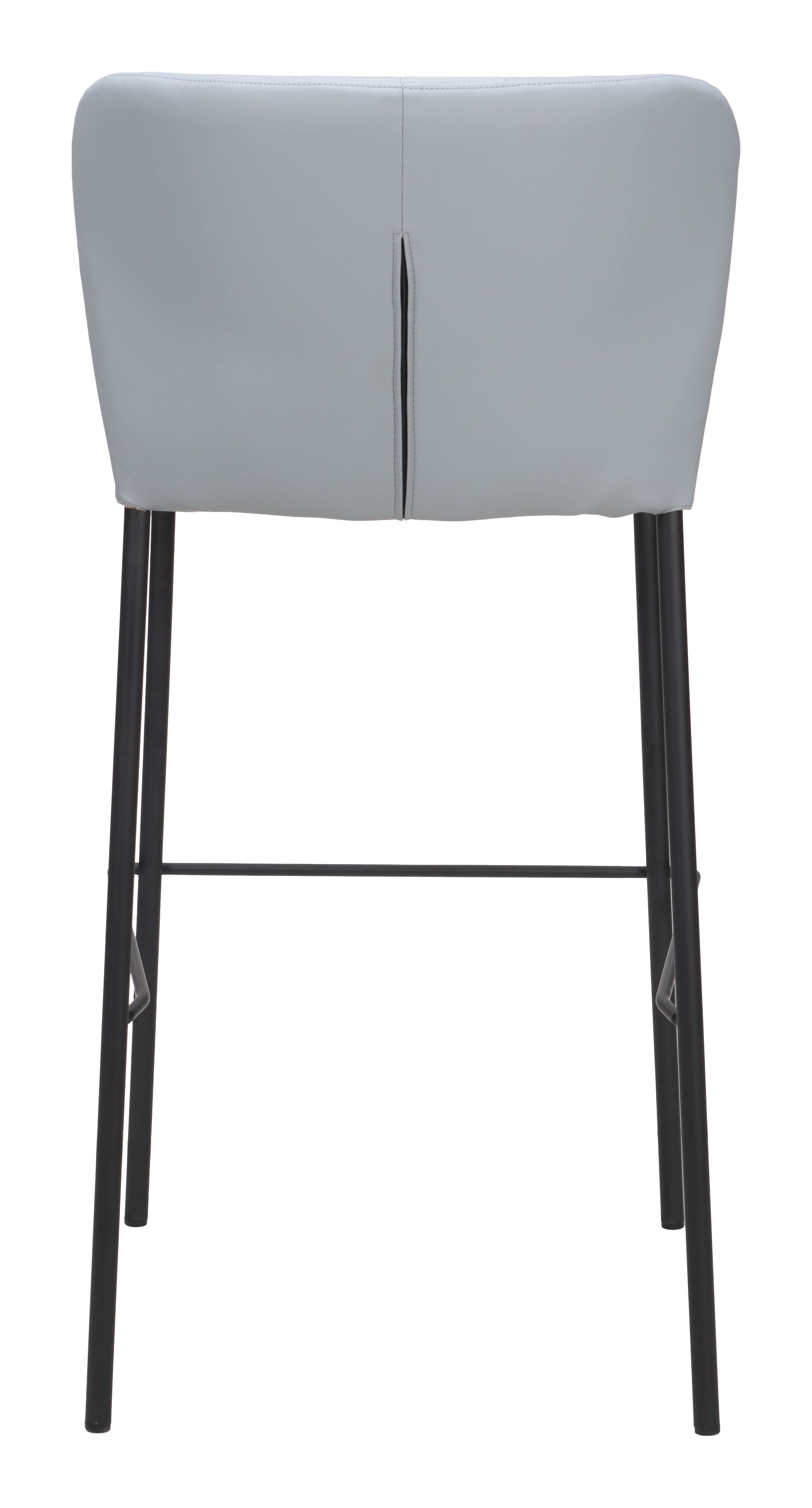 Zuo Modern Linz Barstool in Cream/Gray
