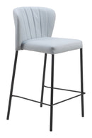 Zuo Modern Linz Counter Stool in Cream/Gray
