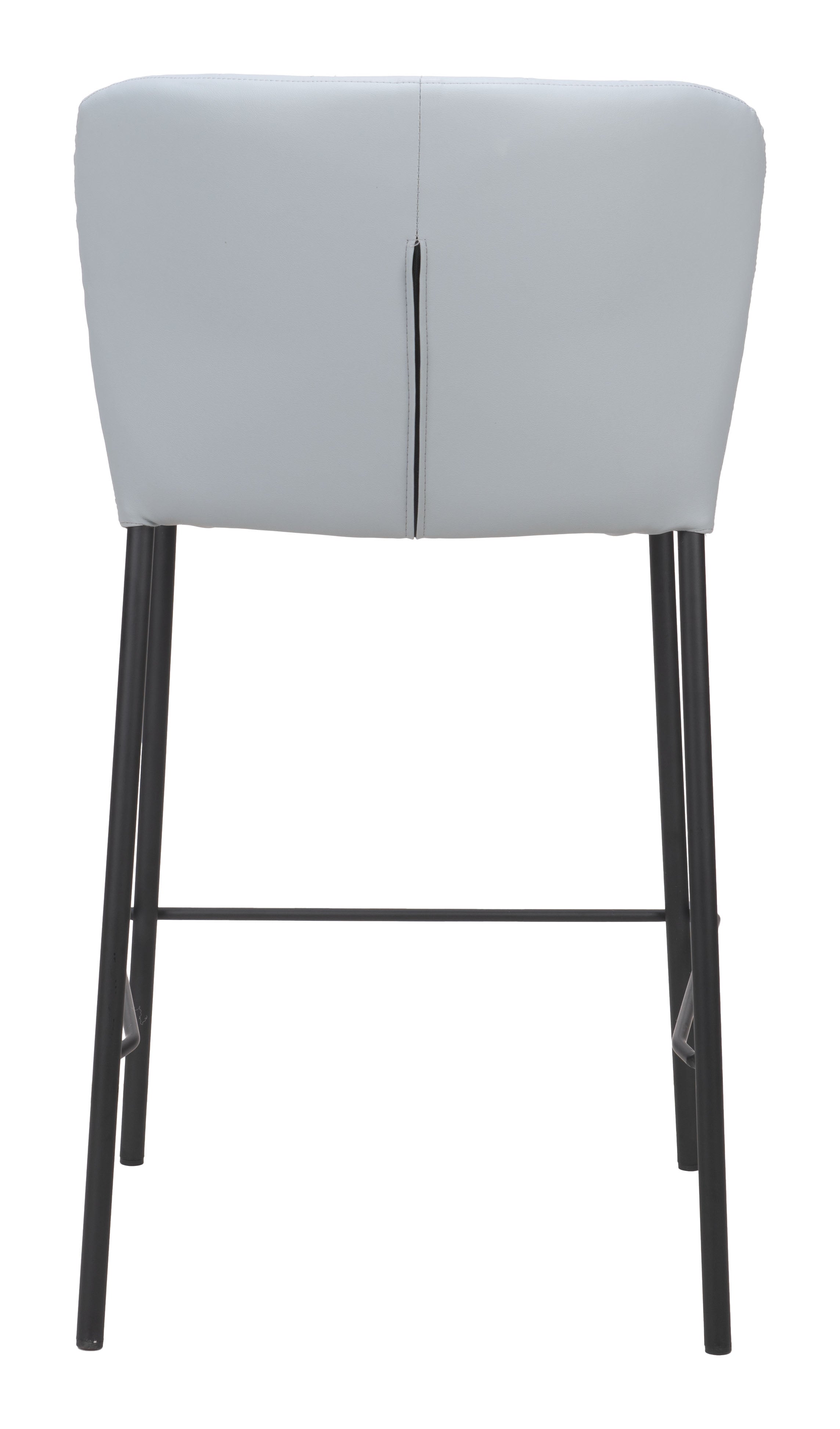 Zuo Modern Linz Counter Stool in Cream/Gray