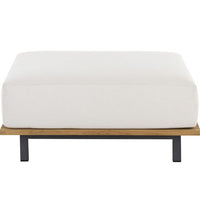 Sunpan Geneve Modular Ottoman in Palazo Cream